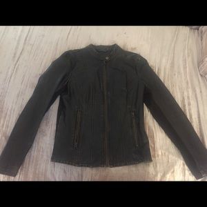 GH Bass and Co Faux leather jacket